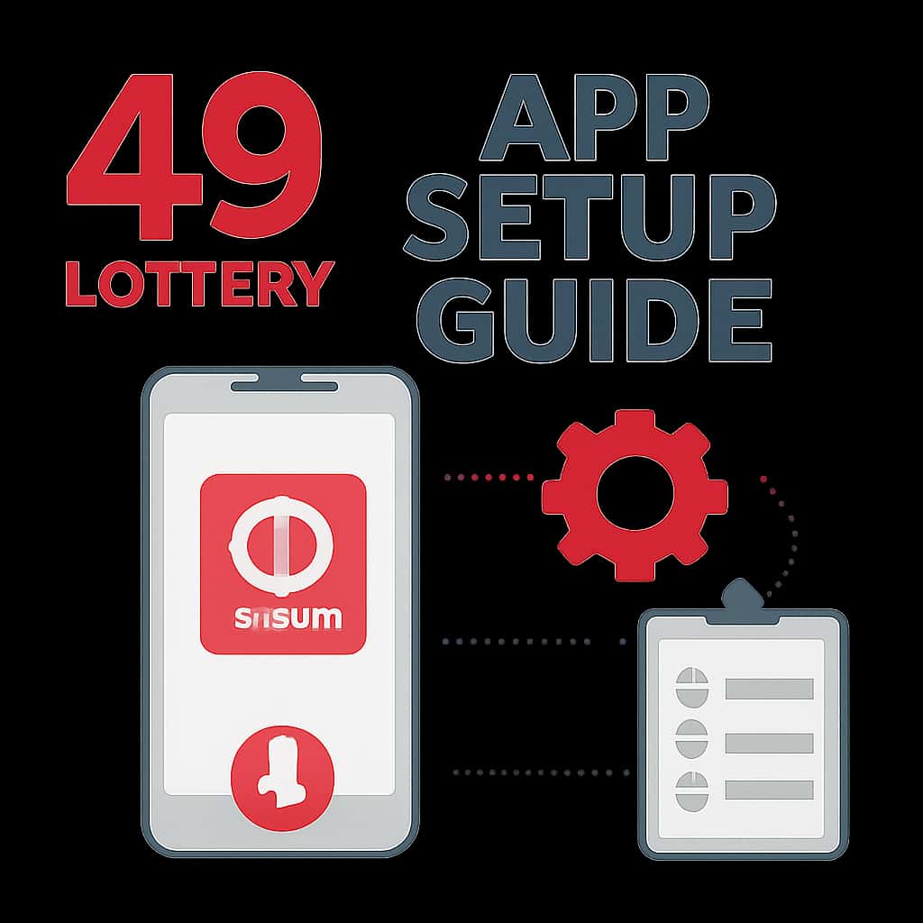 An educational illustration related to the 49 Lottery App Setup Guide.