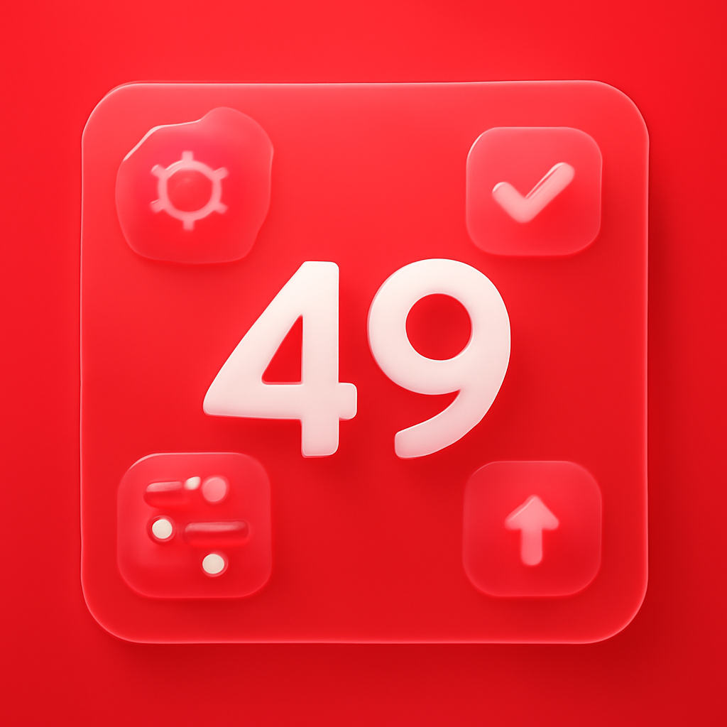 Illustration detailing troubleshooting steps for 49 Lottery login issues.