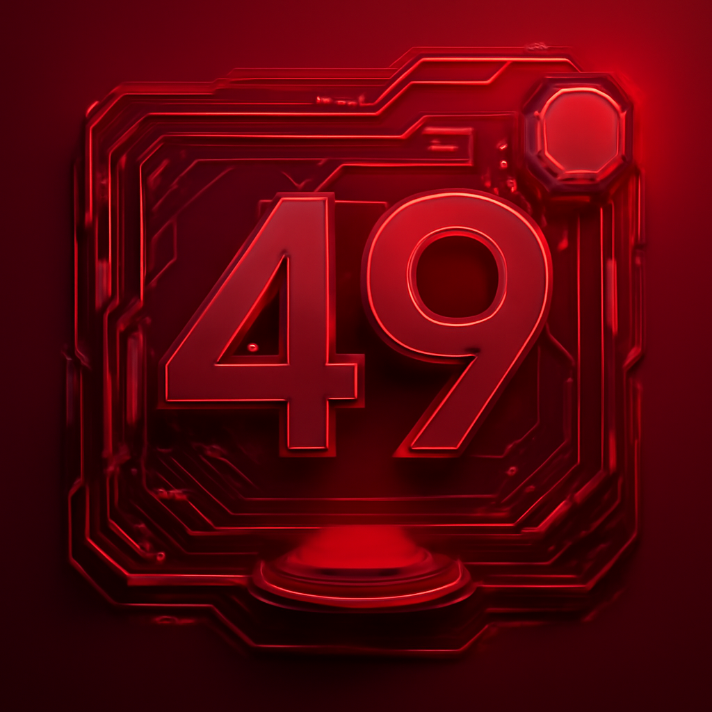 An educational diagram explaining the workings of the 49 Lottery.