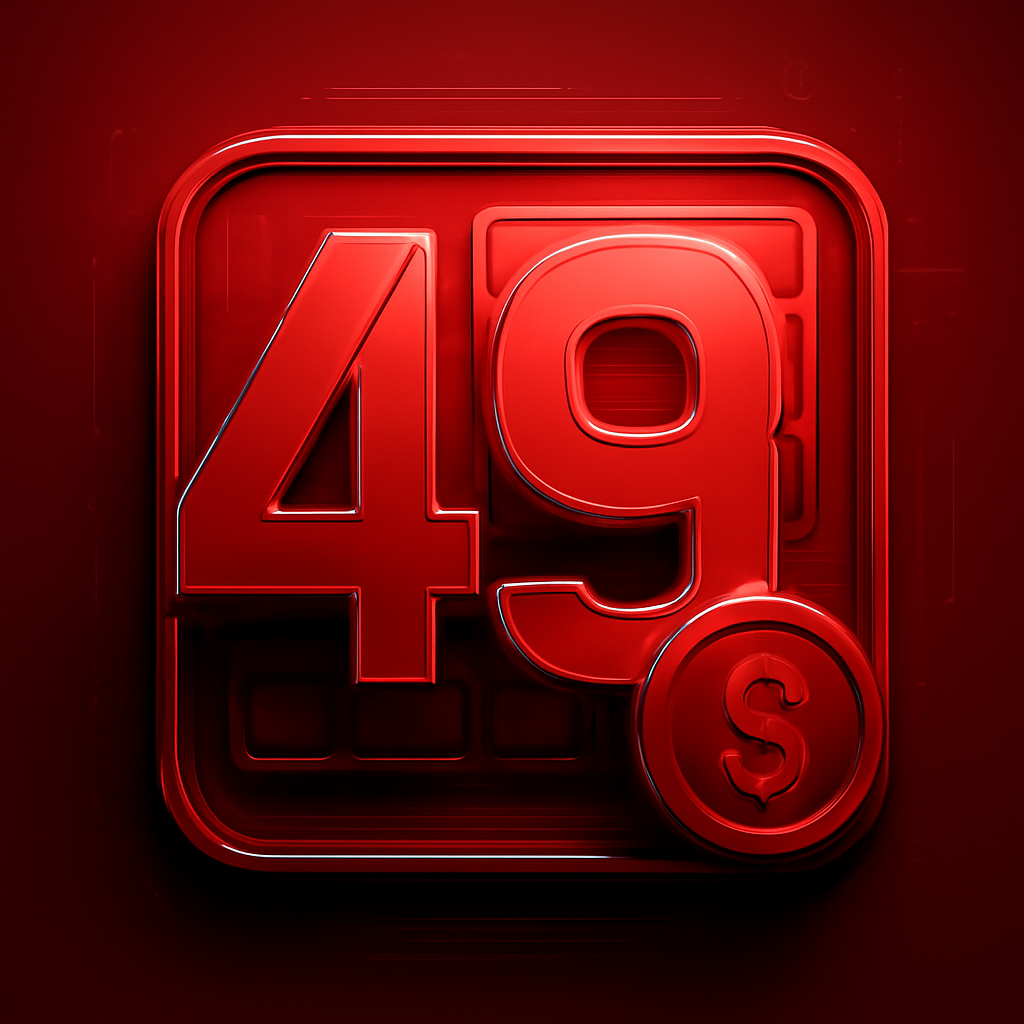 An icon representing the 49 Lottery help resource.