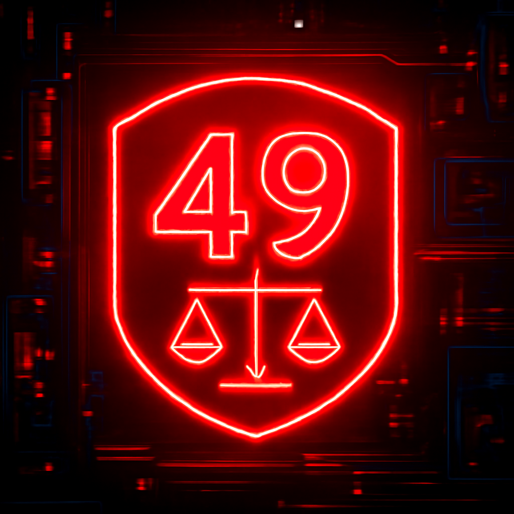 Illustration detailing troubleshooting steps for 49 Lottery login issues.