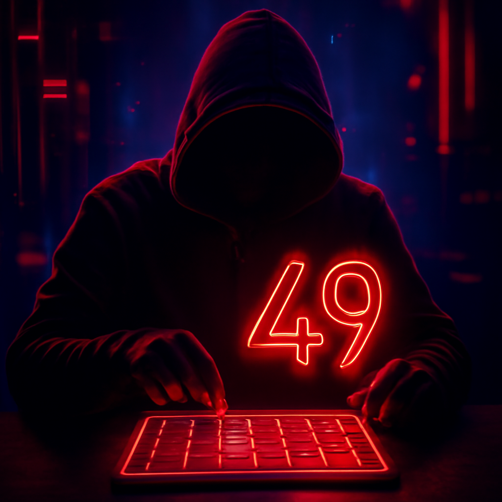 Diagram showcasing various features of the 49 Lottery platform.