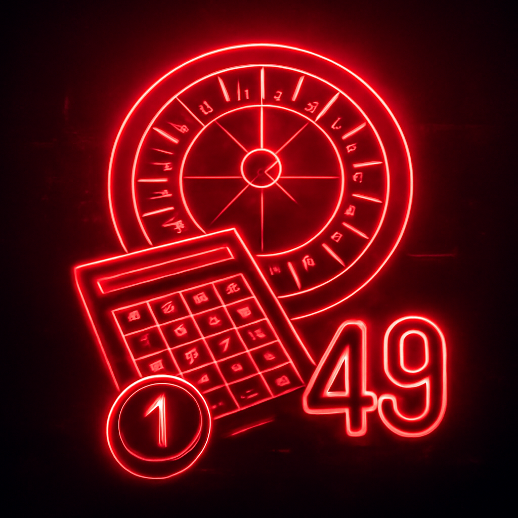 Simple icon illustrating the core features of 49 Lottery.