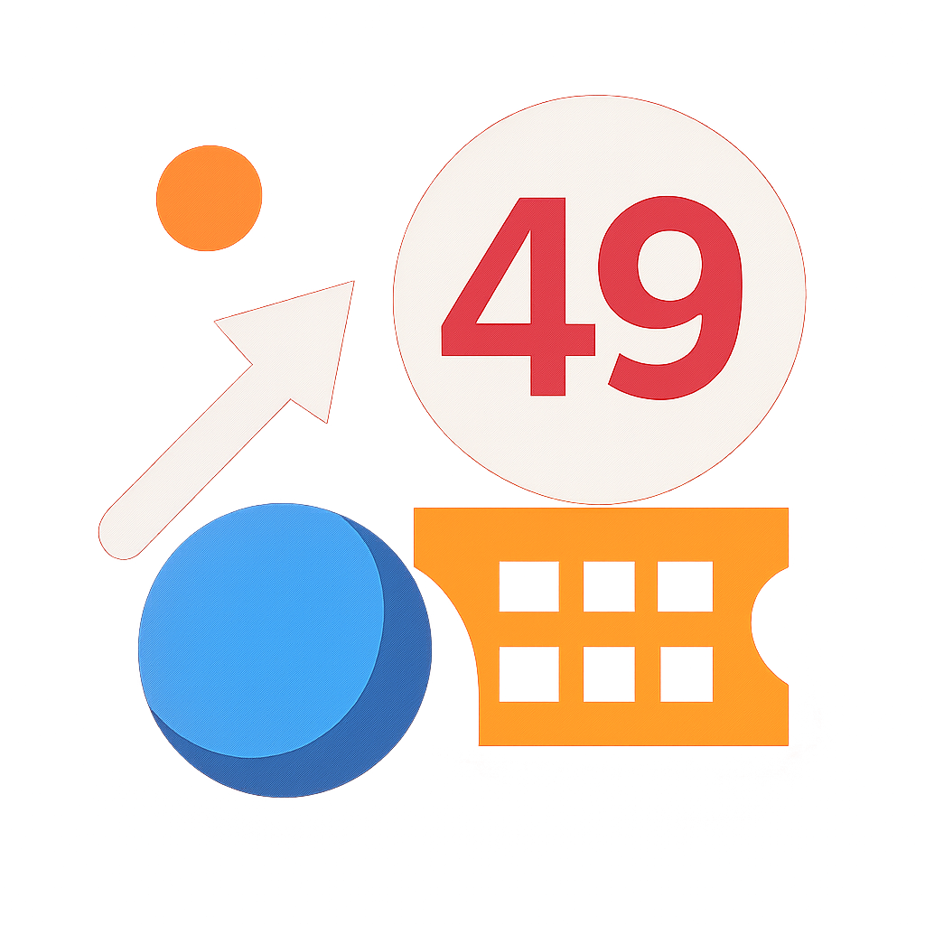 Icon representing the guide for fixing 49 Lottery login problems.