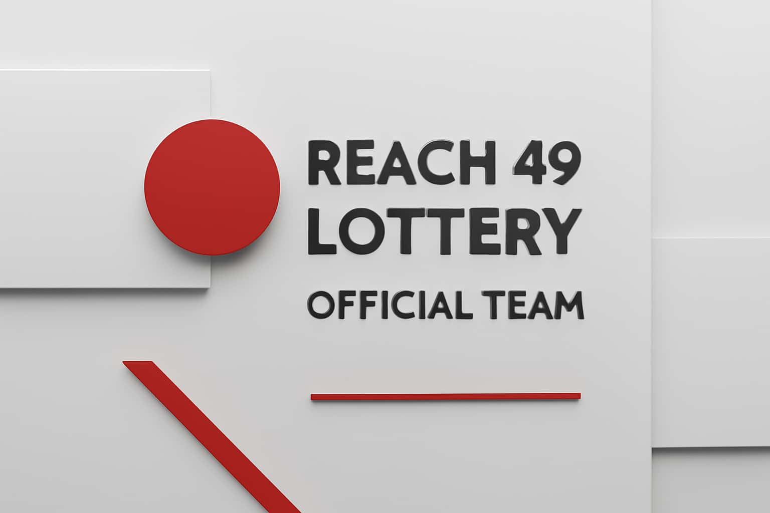 Reach 49 Lottery Official Team Interface