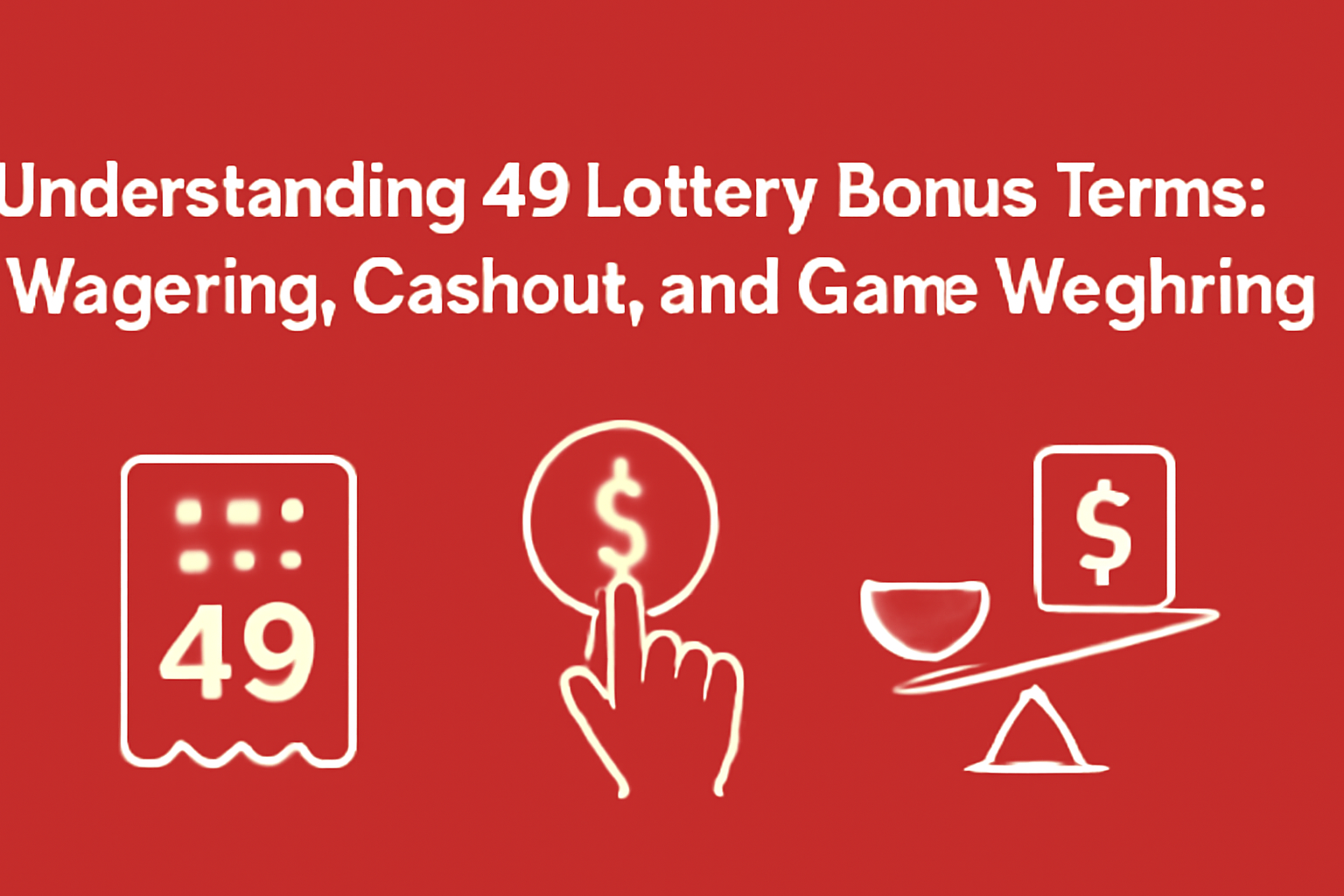 An informative visual representation for resolving 49 Lottery login issues.