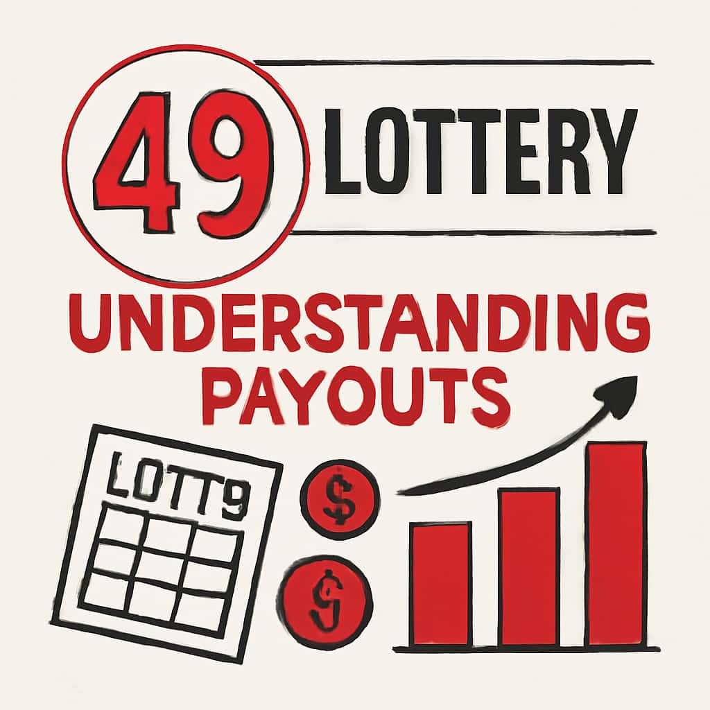 An educational illustration on 49 Lottery Payouts.